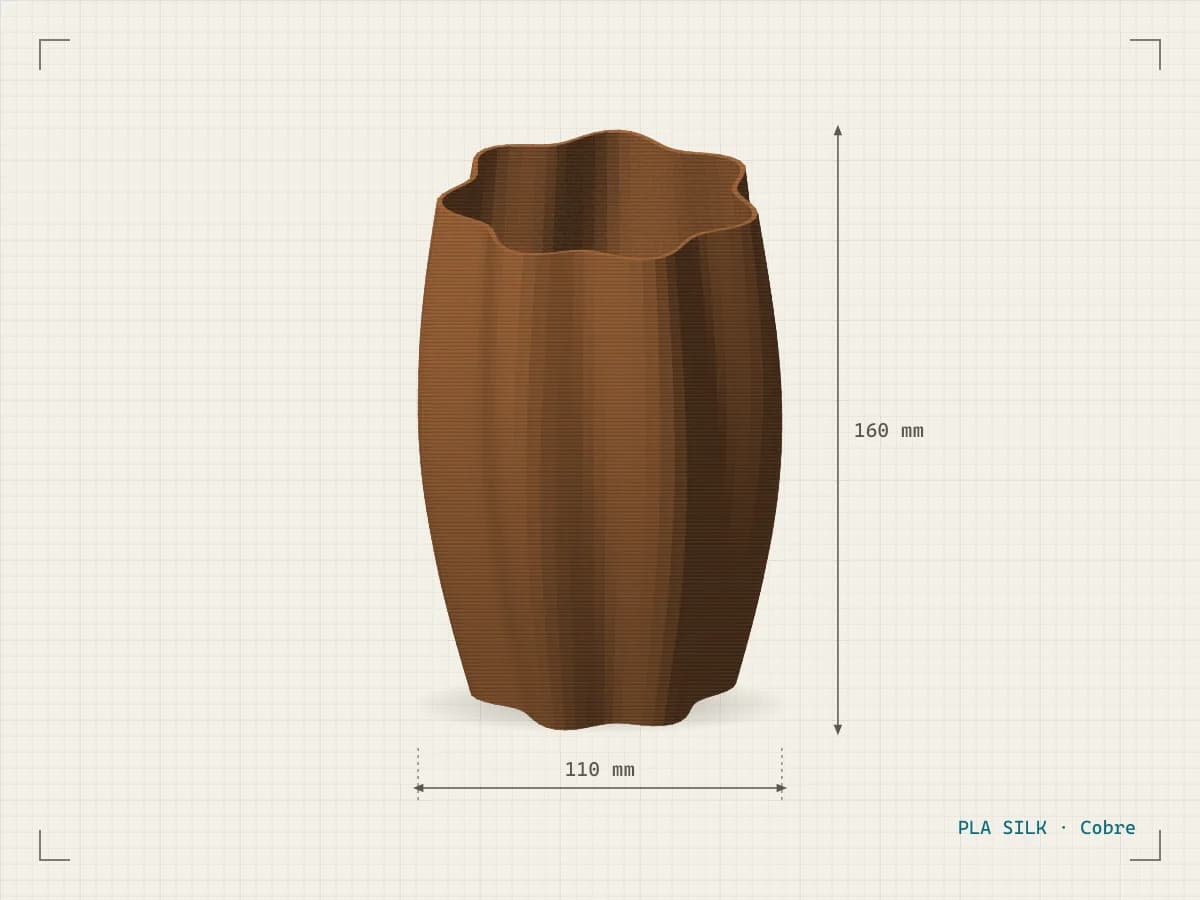Vaso Helix, vista em perspectiva
